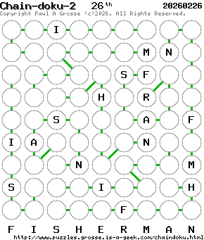 Puzzle shown is for 20260226.