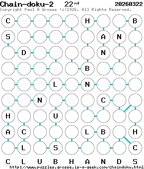 Puzzle shown is for 20260322.