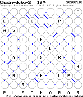 Puzzle shown is for 20260518.