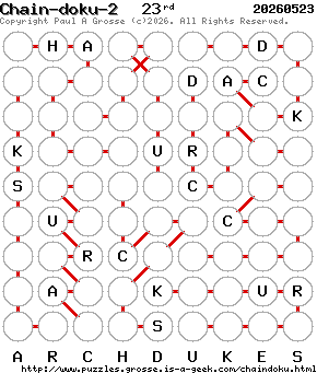 Puzzle shown is for 20260523.