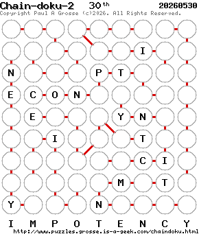 Puzzle shown is for 20260530.