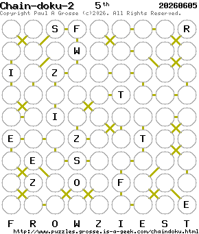 Puzzle shown is for 20260605.