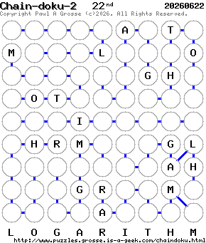 Puzzle shown is for 20260622.