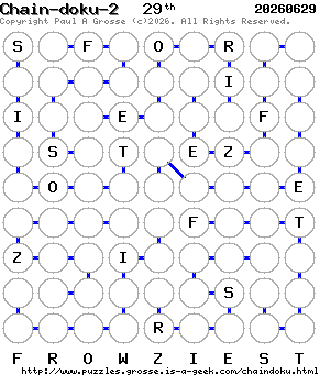 Puzzle shown is for 20260629.
