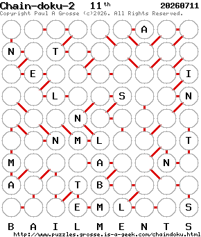 Puzzle shown is for 20260711.