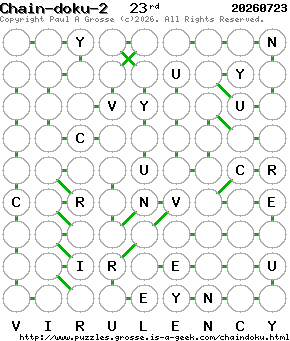 Puzzle shown is for 20260723.