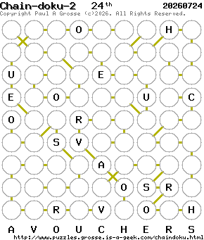 Puzzle shown is for 20260724.