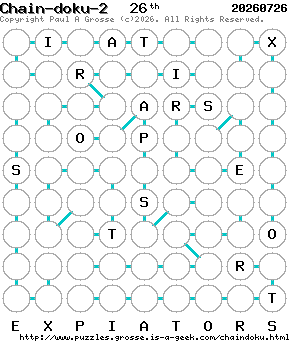 Puzzle shown is for 20260726.