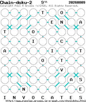 Puzzle shown is for 20260809.