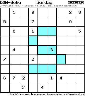 Puzzle shown is for 20230326.