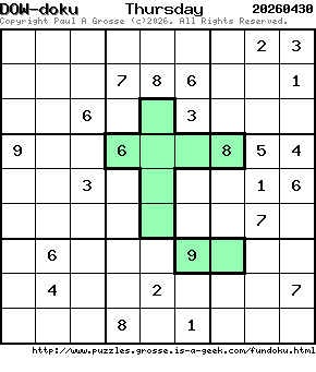 Puzzle shown is for 20260430.