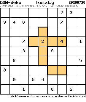 Puzzle shown is for 20260728.