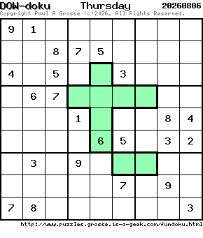 Puzzle shown is for 20260806.