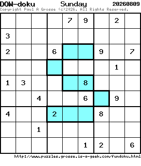 Puzzle shown is for 20260809.