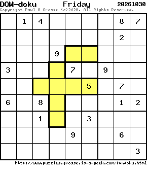 Puzzle shown is for 20261030.