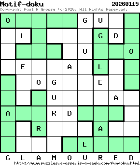 Puzzle shown is for 20260115.