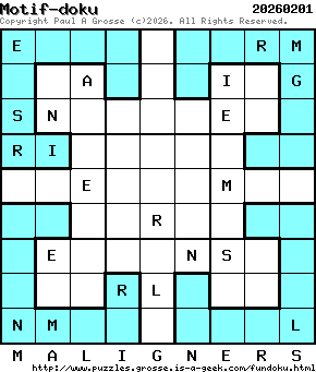 Puzzle shown is for 20260201.