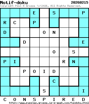 Puzzle shown is for 20260215.