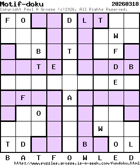 Puzzle shown is for 20260318.