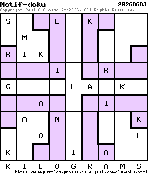 Puzzle shown is for 20260603.