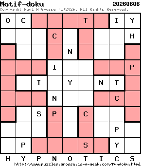 Puzzle shown is for 20260606.