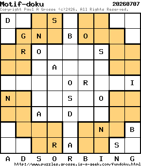 Puzzle shown is for 20260707.