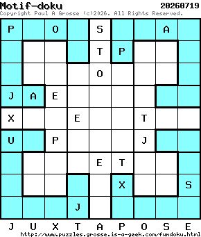 Puzzle shown is for 20260719.