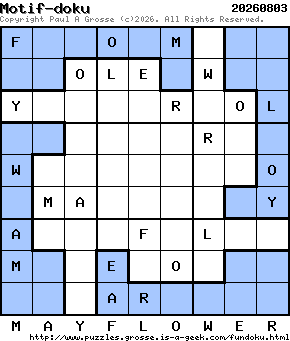 Puzzle shown is for 20260803.