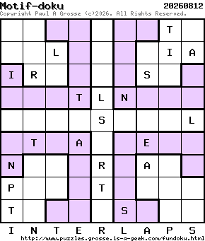 Puzzle shown is for 20260812.
