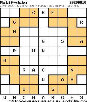 Puzzle shown is for 20260818.