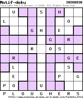 Puzzle shown is for 20260930.