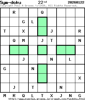 Puzzle shown is for 20260122.