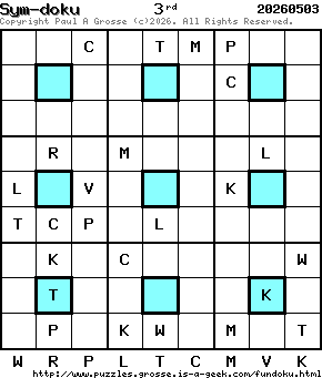 Puzzle shown is for 20260503.
