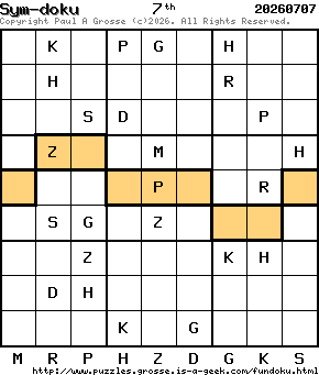 Puzzle shown is for 20260707.