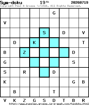 Puzzle shown is for 20260719.