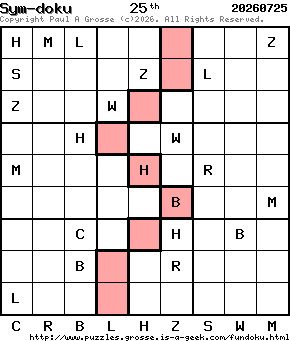 Puzzle shown is for 20260725.