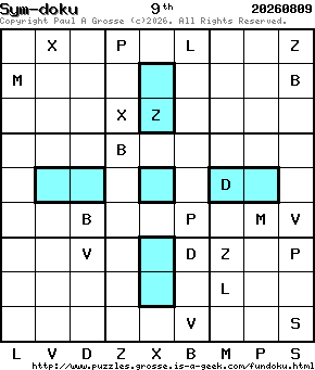 Puzzle shown is for 20260809.