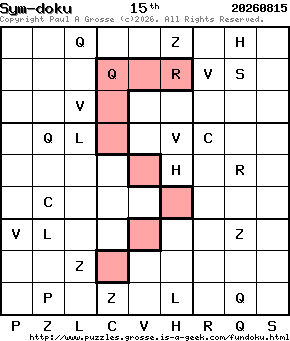 Puzzle shown is for 20260815.
