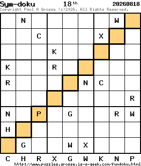 Puzzle shown is for 20260818.