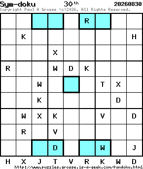 Puzzle shown is for 20260830.