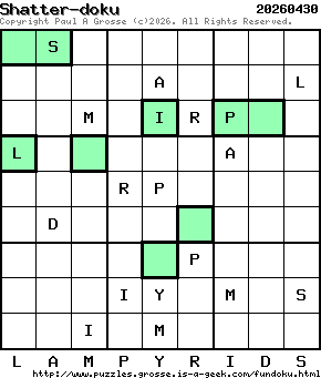Puzzle shown is for 20260430.