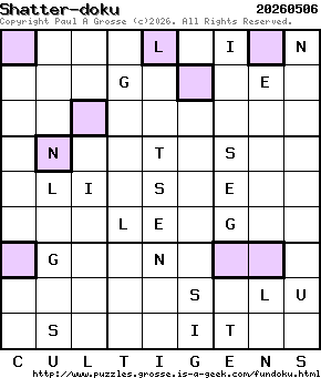 Puzzle shown is for 20260506.