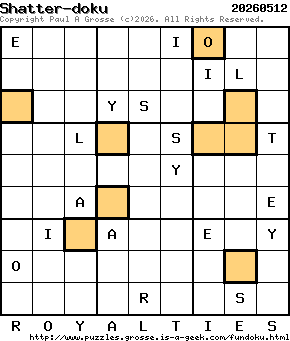 Puzzle shown is for 20260512.