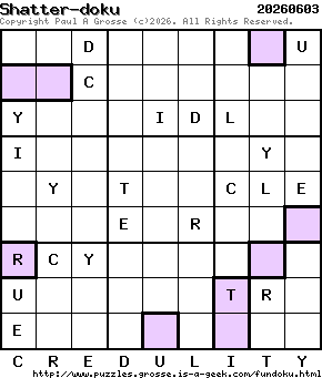 Puzzle shown is for 20260603.
