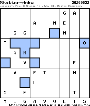 Puzzle shown is for 20260622.