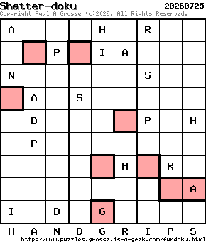 Puzzle shown is for 20260725.