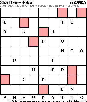 Puzzle shown is for 20260815.