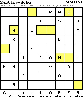 Puzzle shown is for 20260821.