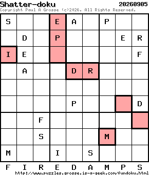 Puzzle shown is for 20260905.