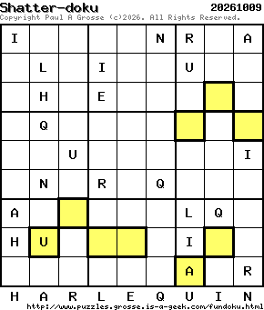 Puzzle shown is for 20261009.